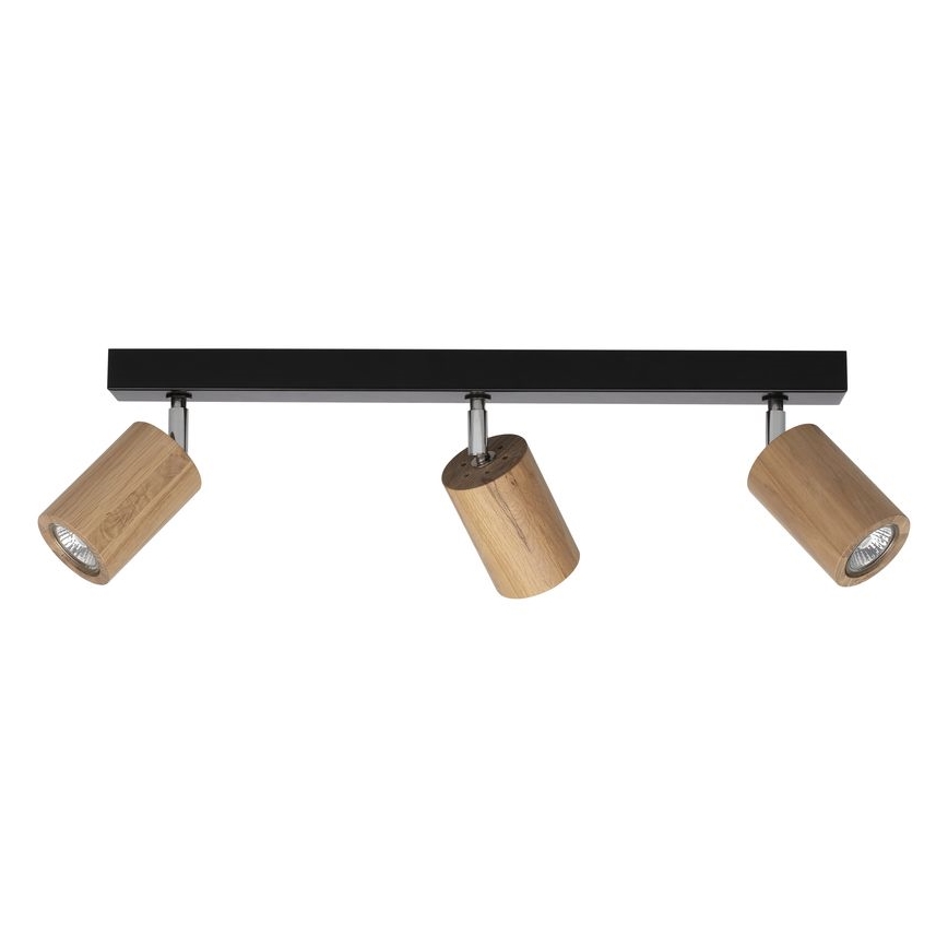 LED Griestu starmetis MATTI 3xGU10/5W/230V ozolkoka - FSC sertifikāts