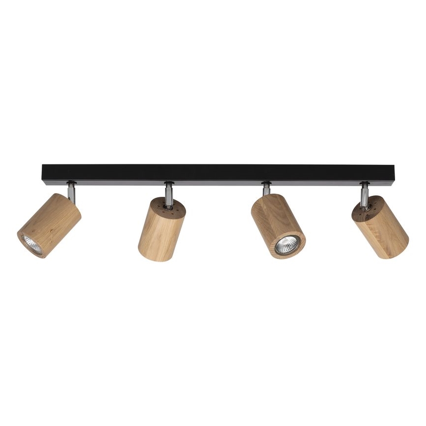 LED Griestu starmetis MATTI 4xGU10/5W/230V ozols