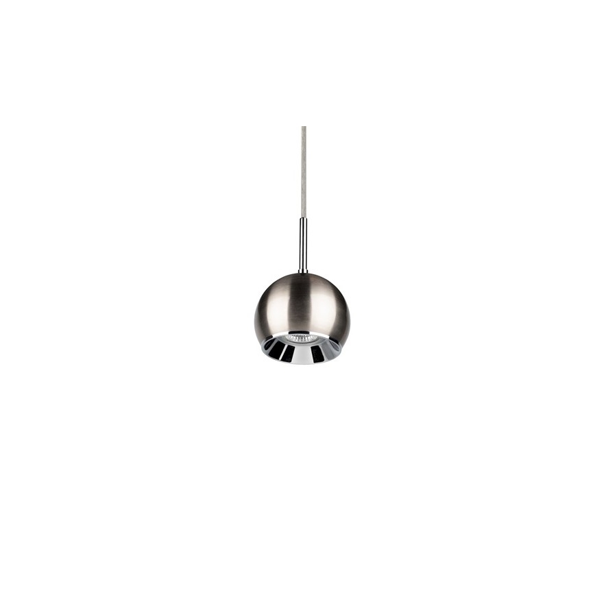 LED Lustra ar auklu BALL WOOD 1xGU10/5W/230V matēts ozolkoks - FSC sertifikāts
