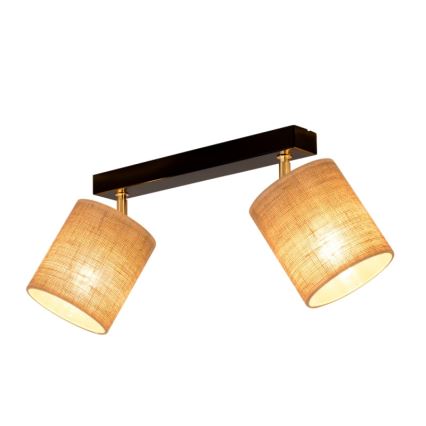 Griestu starmetis JUTE 2xE27/25W/230V