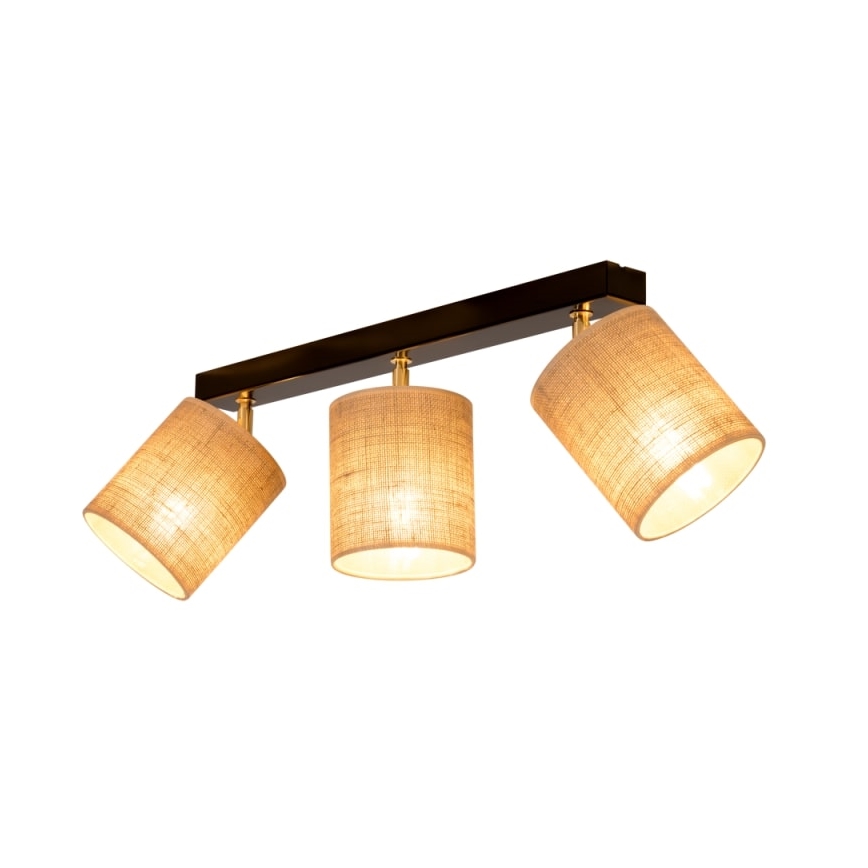 Griestu starmetis JUTE 3xE27/25W/230V