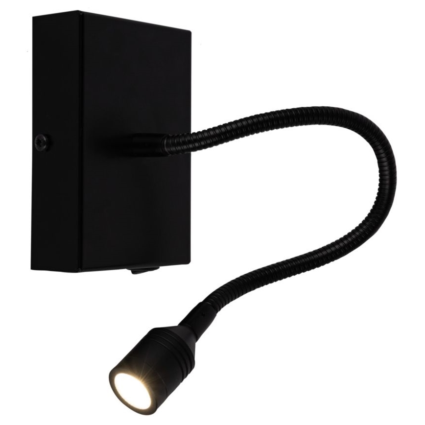 LED Sienas lampa LECTOR LED/2,5W/230V melna