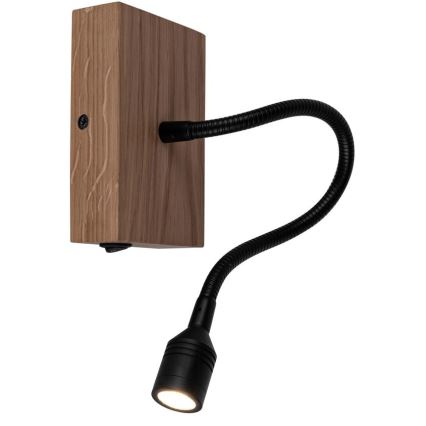 LED sienas gaismeklis LECTOR LED/2,5W/230V ozols