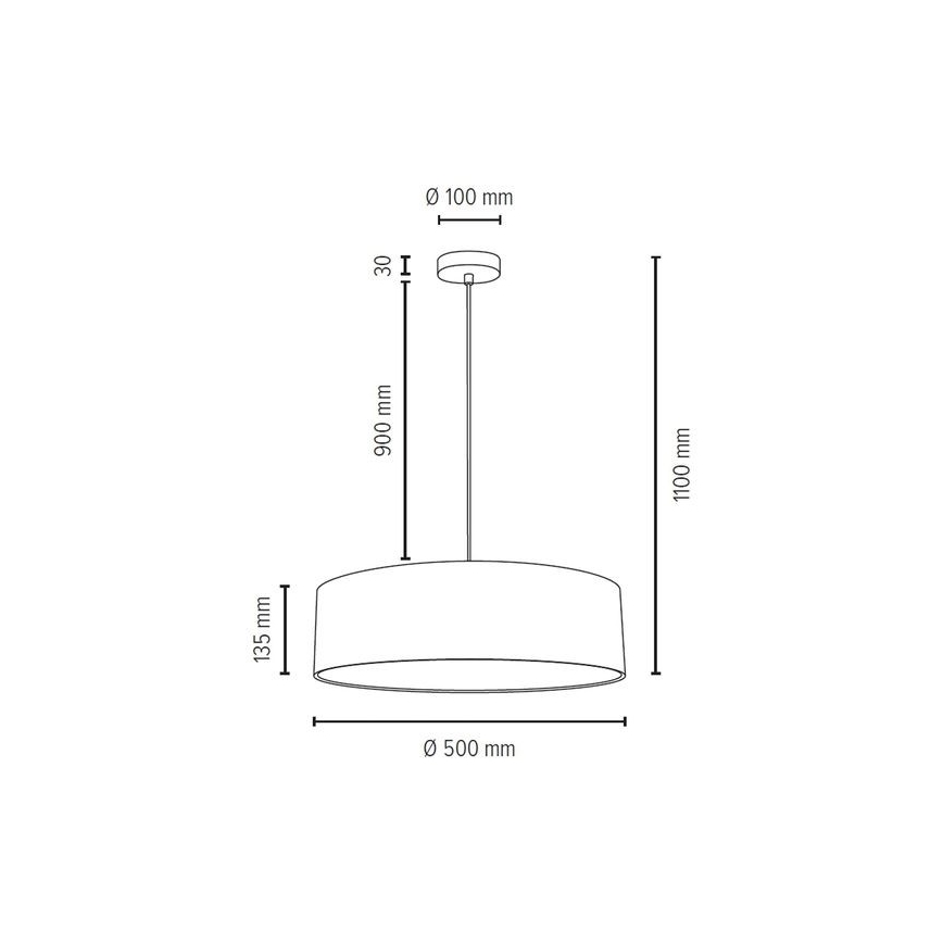 Lustra ar auklu JOSEFINA 3xE27/25W/230V