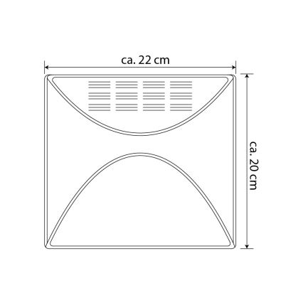 LED Saules enerģijas mājas numurs LED/3x0,1W/2,4V 1200 mAh IP44