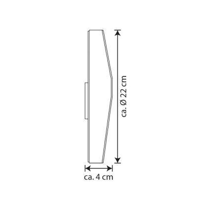 LED Saules enerģijas mājas numurs LED/3x0,1W/2,4V 1200 mAh IP44