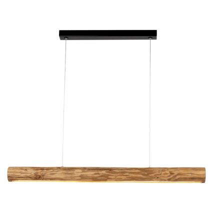 LED Aptumšojama lustra ar auklu LUCAS LED/25,5W/230V priede