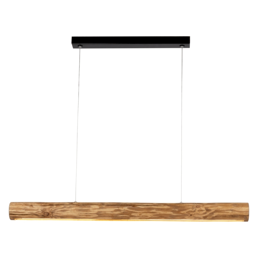 LED Aptumšojama lustra ar auklu LUCAS LED/25,5W/230V priede