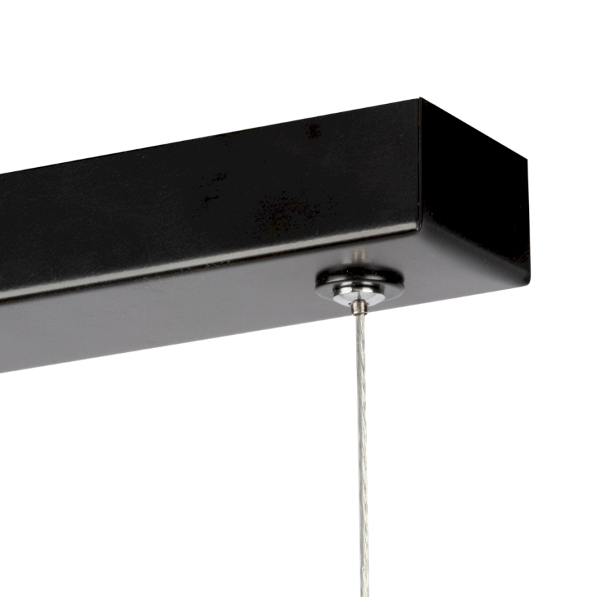 LED Aptumšojama lustra ar auklu LUCAS LED/25,5W/230V priede
