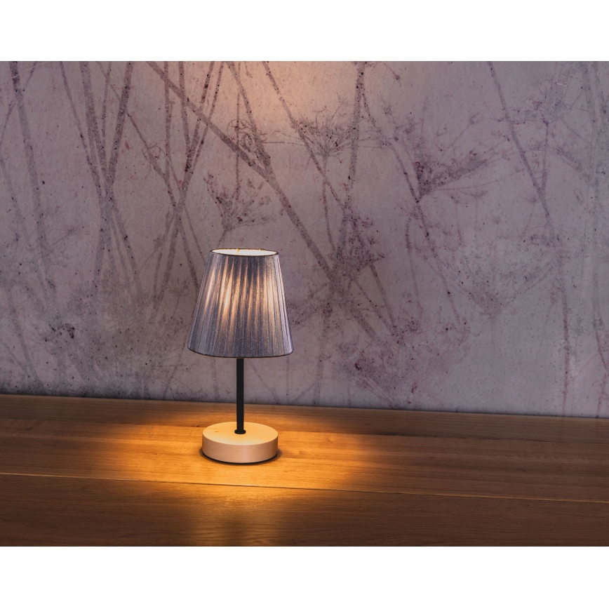 Galda lampa MILA 1xE14/25W/230V bērzs – FSC sertificēts