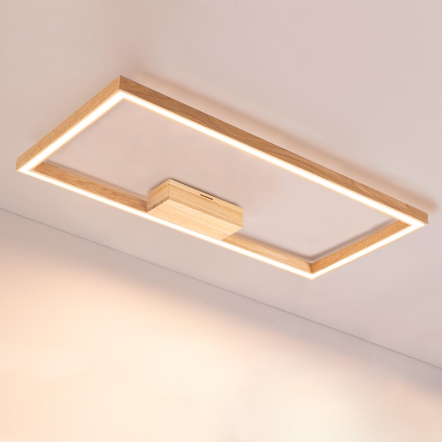 LED Griestu lampa RAMME LED/34W/230V matēts ozols