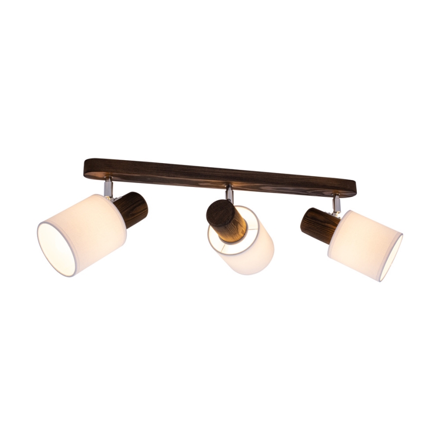 Griestu starmetis TRENDY 3xE27/15W/230V priede