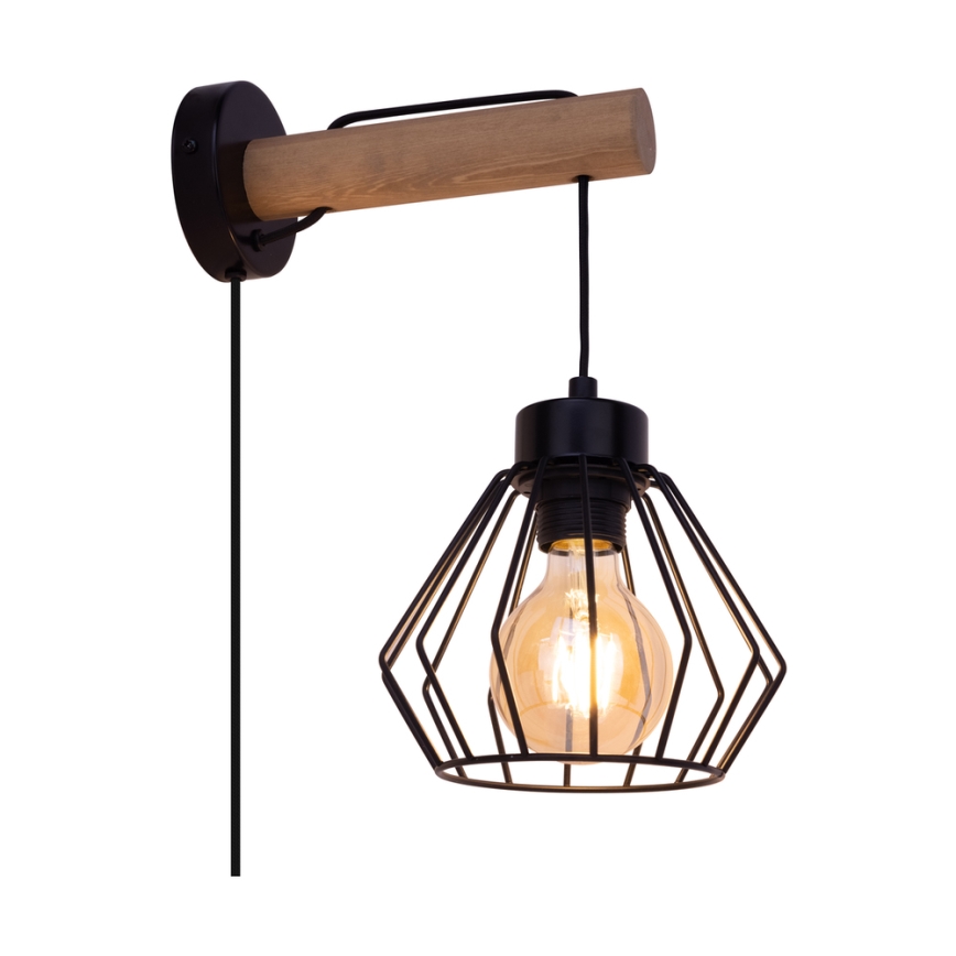Sienas lampa MUG 1xE27/15W/230V priede