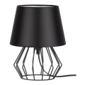 Spot-Light - Galda lampa MANGOO 1xE27/40W/230V melna