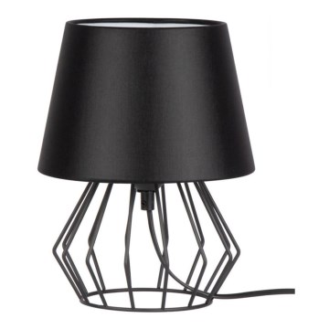 Spot-Light - Galda lampa MANGOO 1xE27/40W/230V melna