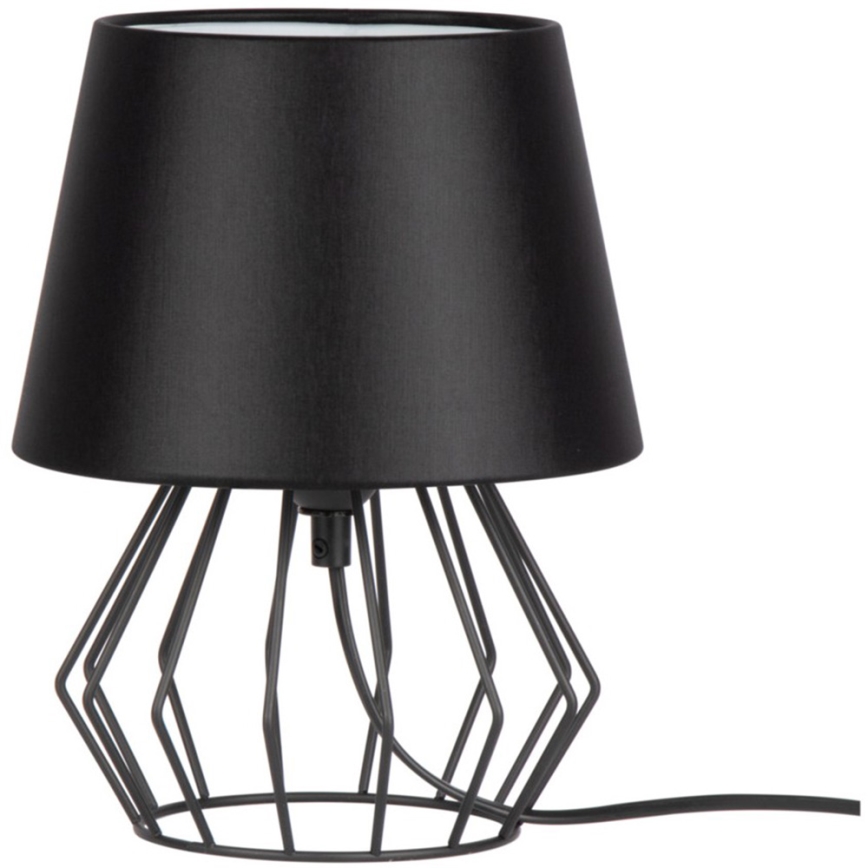 Spot-Light - Galda lampa MANGOO 1xE27/40W/230V melna