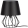 Spot-Light - Galda lampa MANGOO 1xE27/40W/230V melna