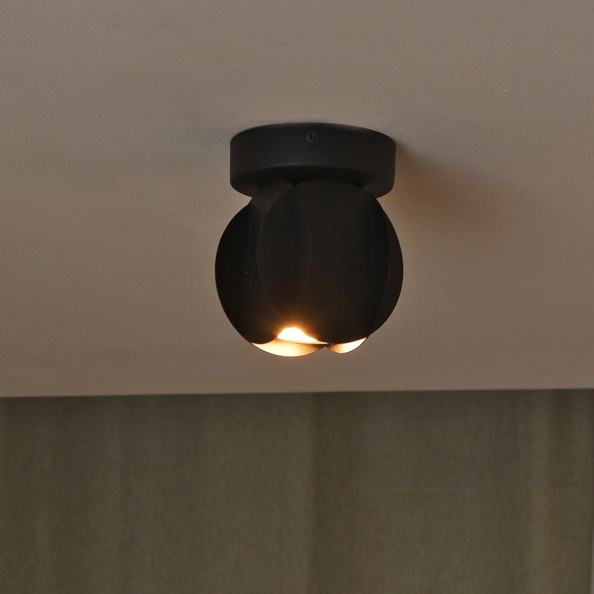 Spotgaismeklis GAMBIT 1xGU10/10W/230V melns