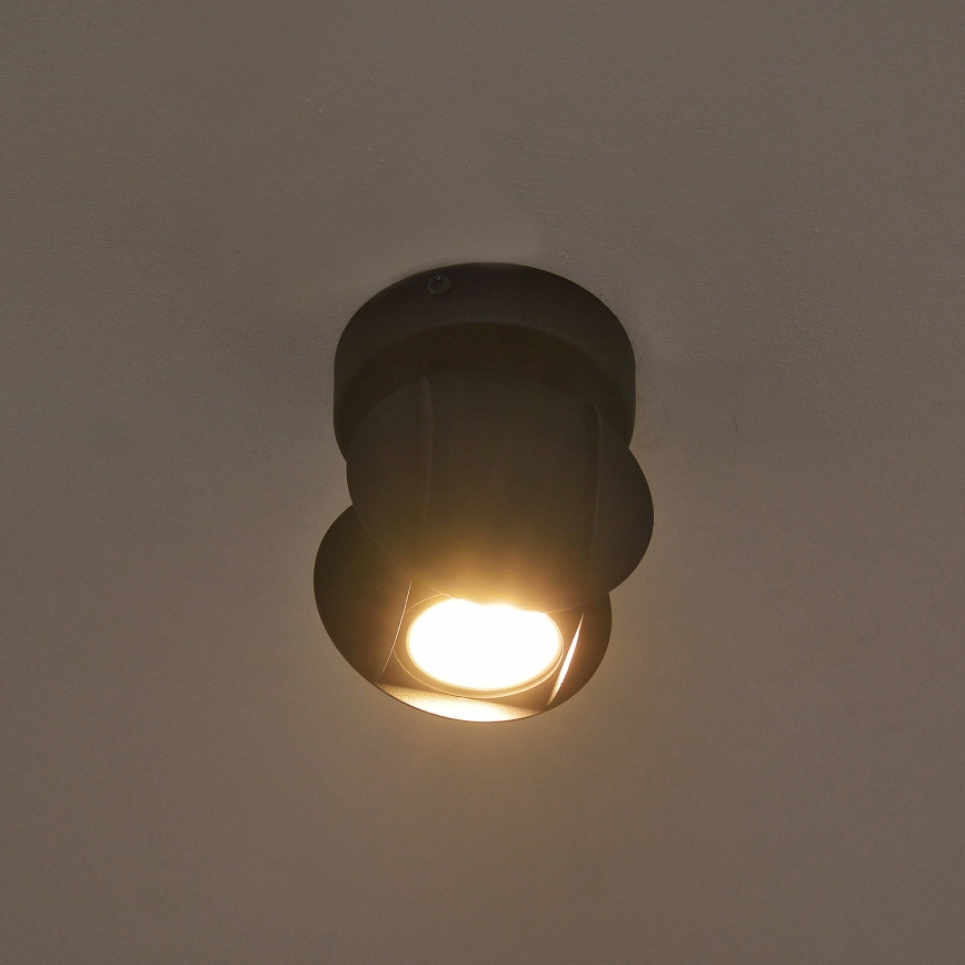 Spotgaismeklis GAMBIT 1xGU10/10W/230V melns