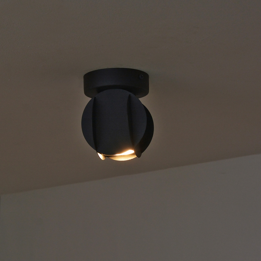 Spotgaismeklis GAMBIT 1xGU10/10W/230V melns