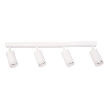 Spotgaismeklis PIPE 4xGU10/10W/230V balts
