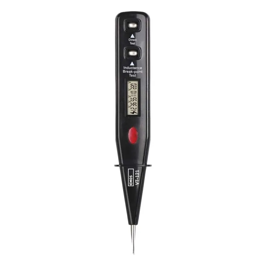 Sprieguma pārbaudītājs VT-121 12-250V melns