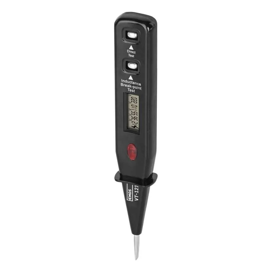 Sprieguma pārbaudītājs VT-121 12-250V melns