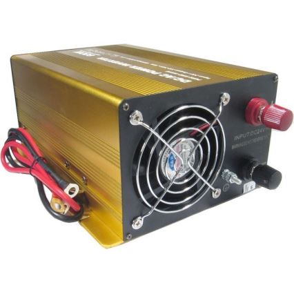 Sprieguma pārveidotājs 600W/24V/230V