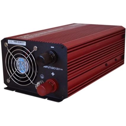 Sprieguma pārveidotājs CARSPA 1000W/12/230V + USB