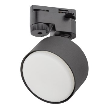 Starmetis 1 fāzes sliežu sistēmai AVIA 1xGX53/15W/230V melna