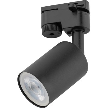 Starmetis 1 fāzes sliežu sistēmai TOP 1xGU10/10W/230V melna