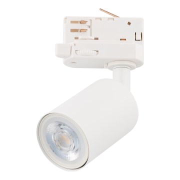 Starmetis 3 fāžu sliežu sistēmai TOP 1xGU10/10W/230V balta