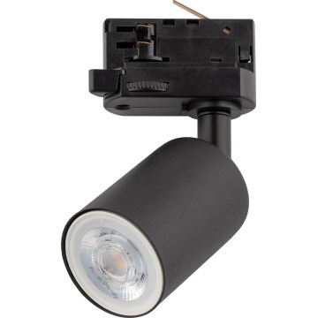 Starmetis 3 fāžu sliežu sistēmai TOP 1xGU10/10W/230V melna