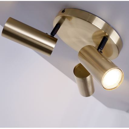 Starmetis COLLY 3xGU10/15W/230V zelta