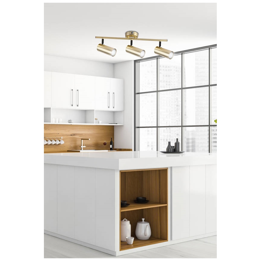 Starmetis COLLY 3xGU10/15W/230V zelta