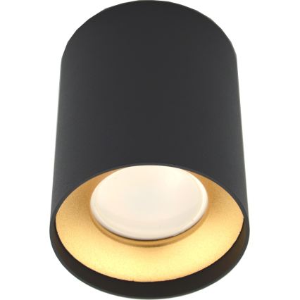 Starmetis CYRO 1xGU10/30W/230V melns/zelta