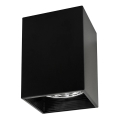 Starmetis JUPITER 1xE27/20W/230V 13,7x13,7 cm melna
