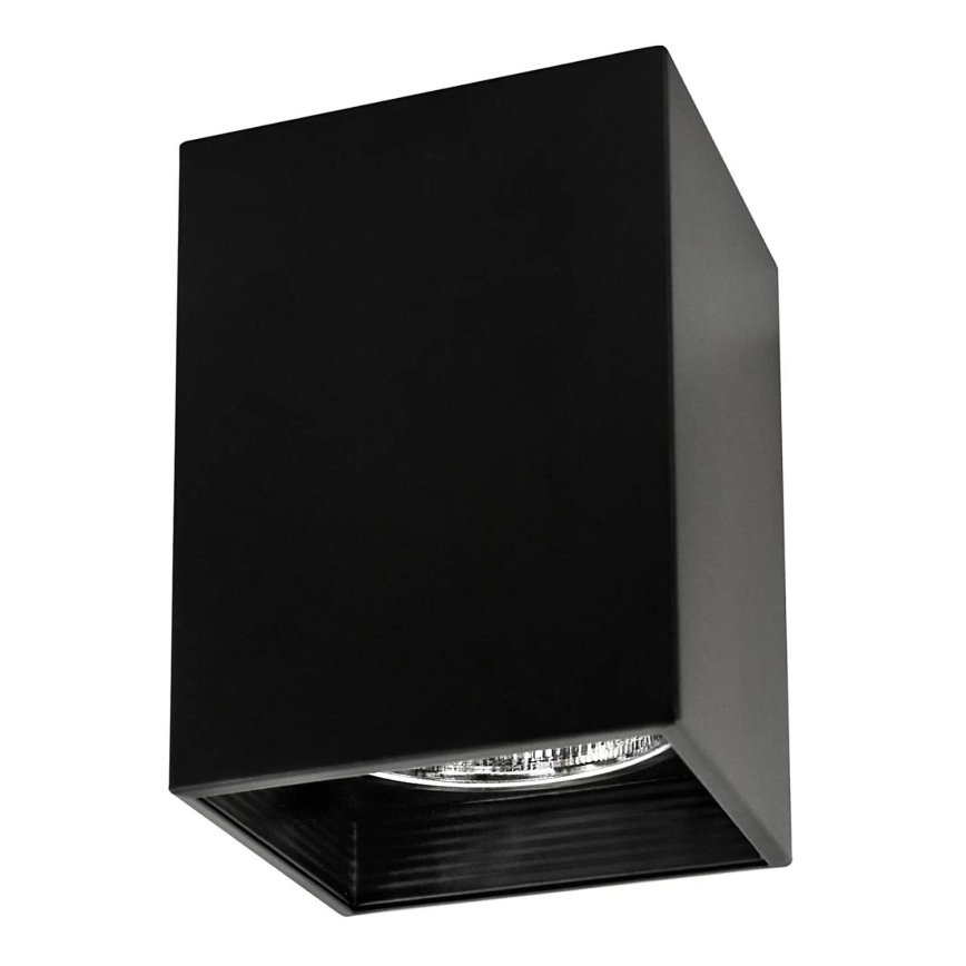 Starmetis JUPITER 1xE27/20W/230V 13,7x13,7 cm melna