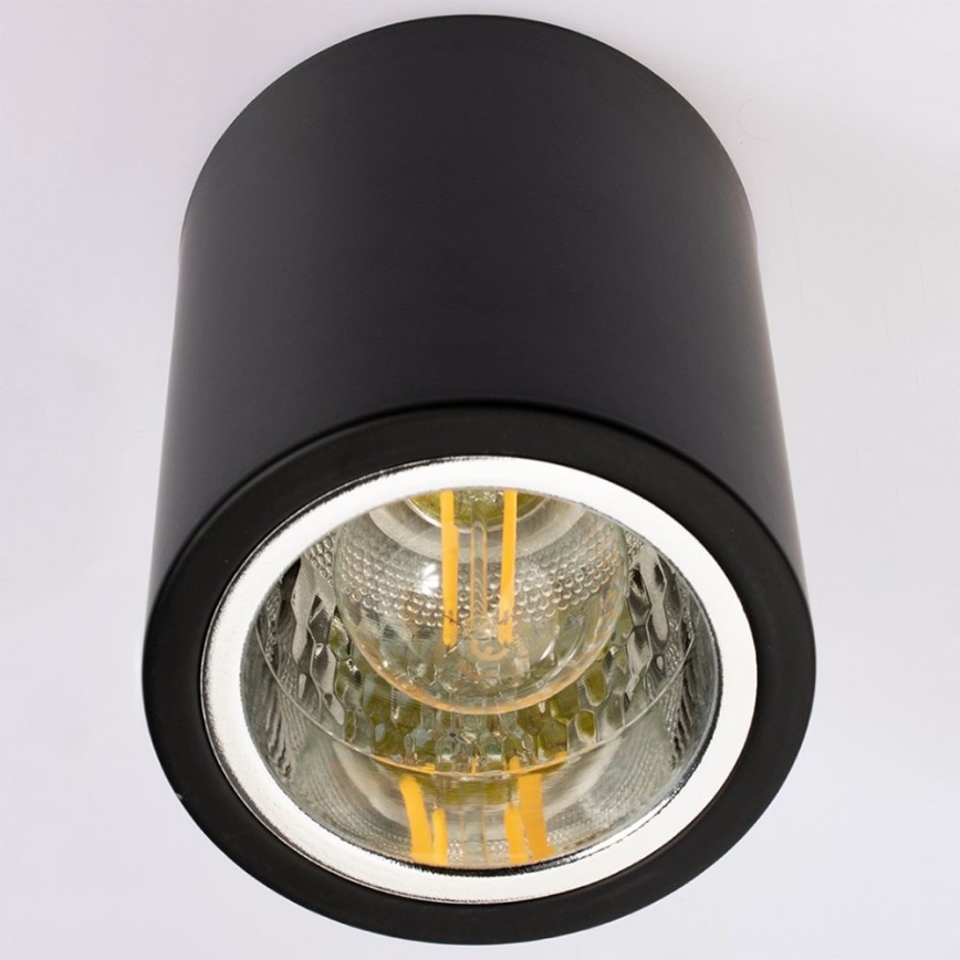 Starmetis JUPITER 1xE27/20W/230V d. 9,8 cm melna