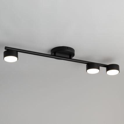 Starmetis PUNTO 3xGX53/12W/230V melna