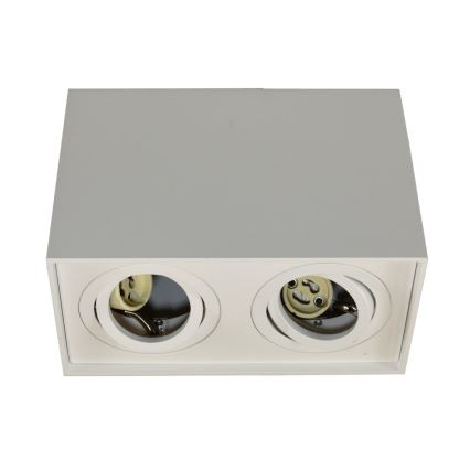 Starmetis SIROCO 2xGU10/30W/230V balts