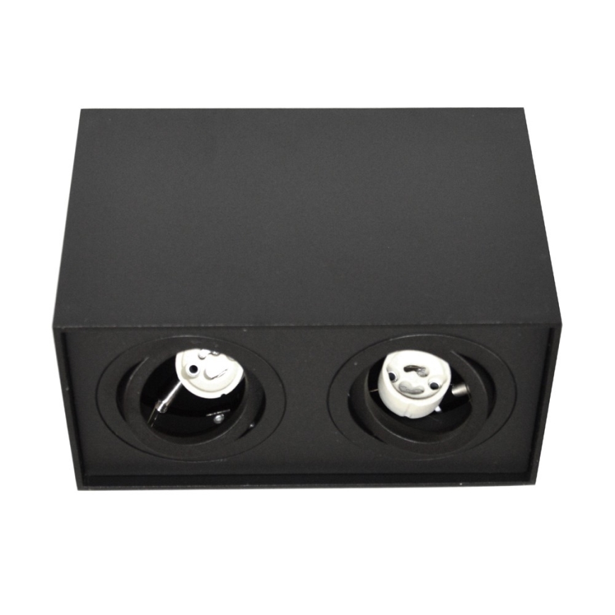 Starmetis SIROCO 2xGU10/30W/230V melns
