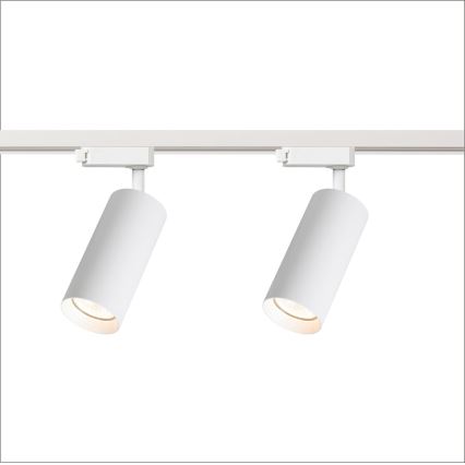 Starmetis sliežu sistēmā MICA 4xGU10/10W/230V balta