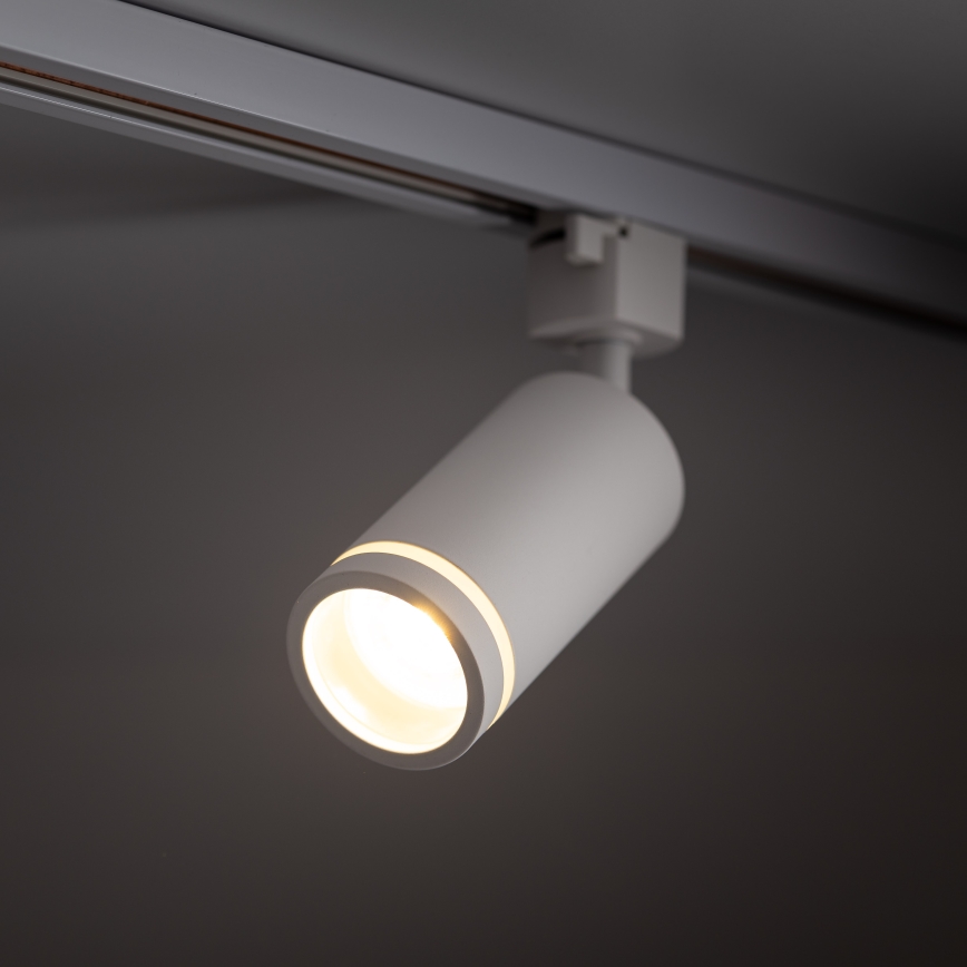 Starmetis 1 fāzes sliežu sistēmai JET RING 1xGU10/10W/230V balta