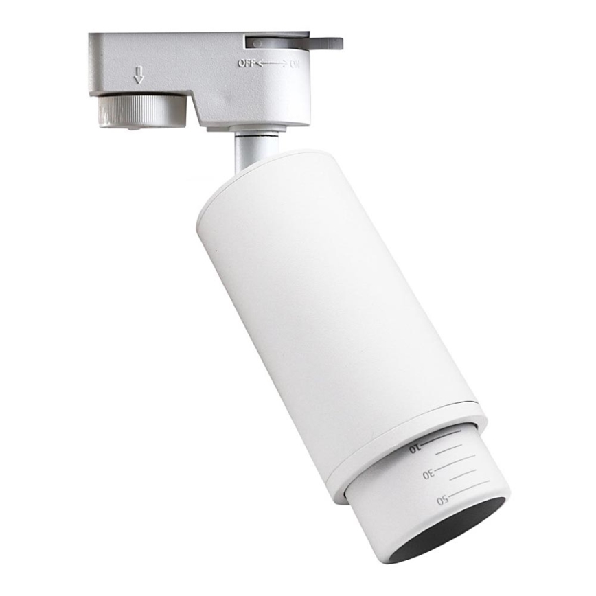 Starmetis sliežu sistēmai MICA 1xGU10/25W/230V 1 fāze balta