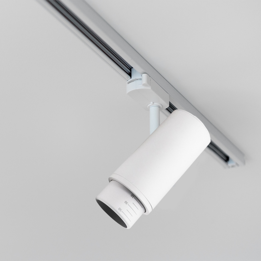 Starmetis sliežu sistēmai MICA 1xGU10/25W/230V 1 fāze balta