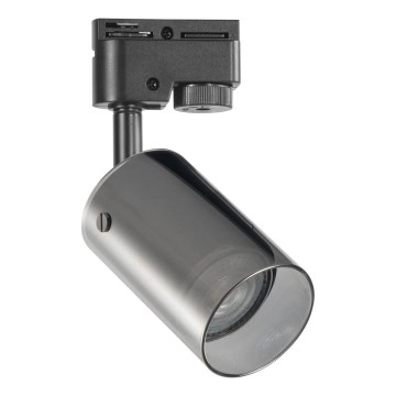 Starmetis sliežu sistēmai SMOKY 1xGU10/10W/230V melna