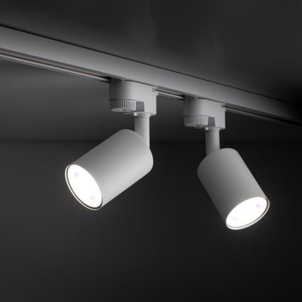 Starmetis 1 fāzes sliežu sistēmai TOP 1xGU10/10W/230V balta