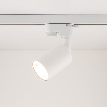 Starmetis 1 fāzes sliežu sistēmai TOP 1xGU10/10W/230V balta
