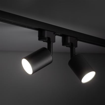 Starmetis 1 fāzes sliežu sistēmai TOP 1xGU10/10W/230V melna